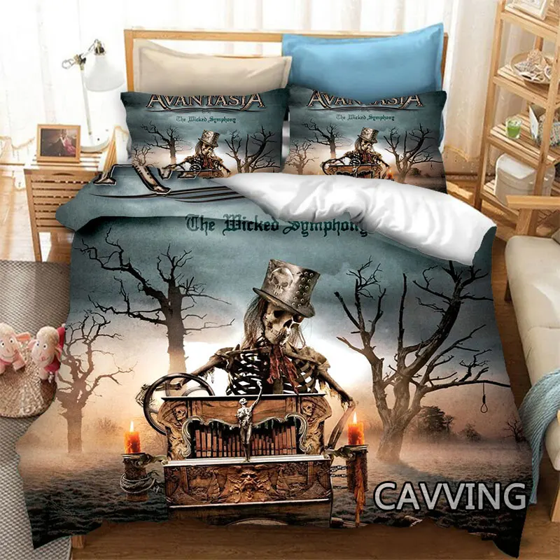 

Avantasia Band 3D Printed Bedding Set Duvet Covers & Pillow Cases Comforter Quilt Cover (US/EU/AU Sizes) K02