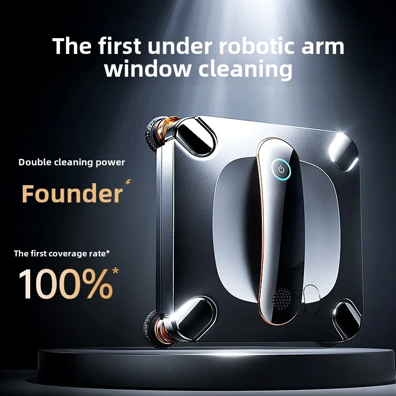 Fully Automatic Electric Window Cleaning Robot High-Rise Household Glass Cleaning Device Water Window Cleaner