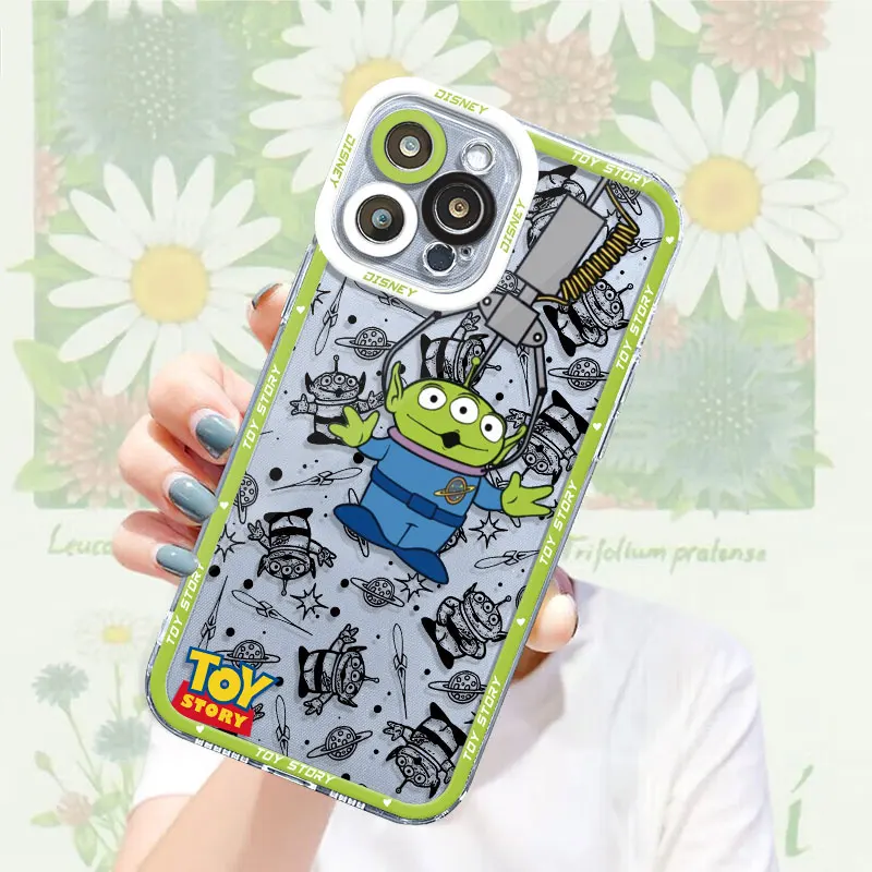 Phone Case for Redmi Note 11 Pro 8 10 Pro 11S 9T 12 Pro 9 Pro 12S Note 10 5G Note Clear Silicone Disney Toy Story Cover