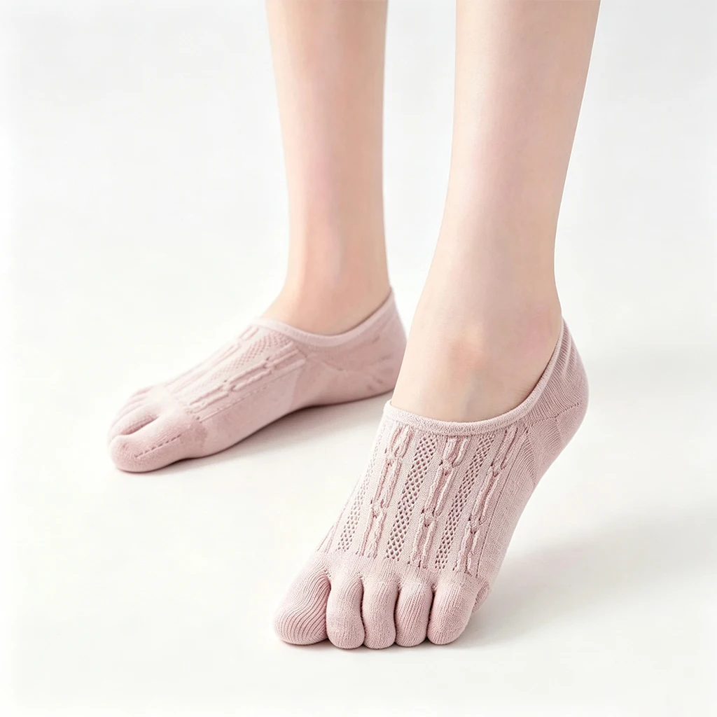 5 pares de meias femininas de  - No Show Sock Women avaliação e preço