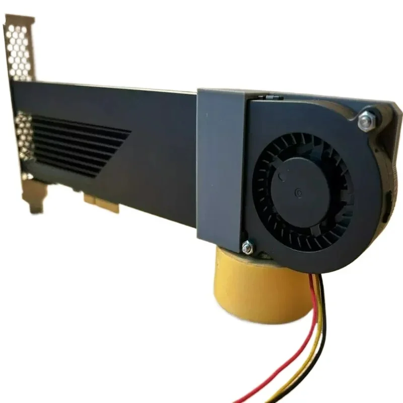 100% New Turbo Cooling Fan FOR Memblaze Little Dolphin PBlaze NVMe SSD AIC Solid State Drive GFB601512B, 5200 RPM, 3‑Wire