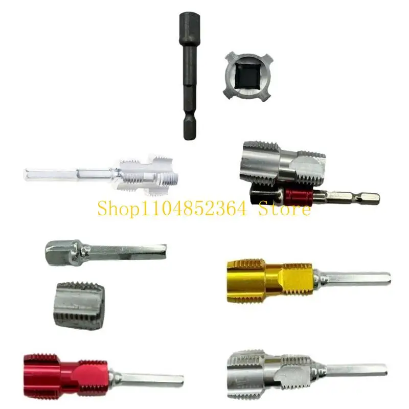 652F 6.35mm Hexagonal Shank Hole Opener Electric Drill Adapter Water Pipe Expansion Adapter Power Tool Parts Easy to Use