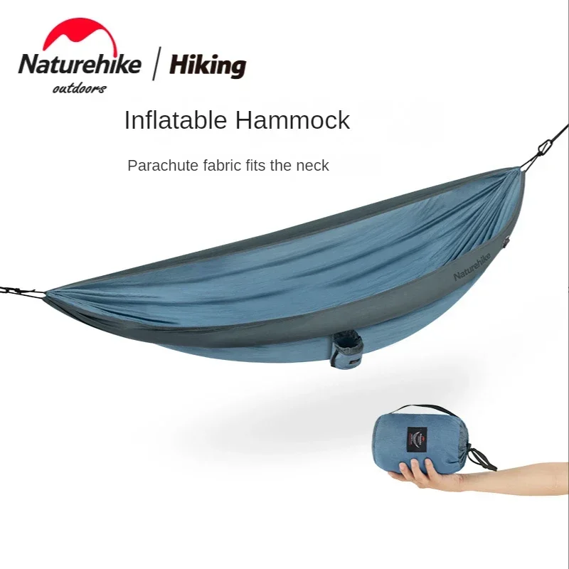 

Naturehike Portable Nylon Parachute Fabric Single and Double Size Outdoor Camping Hiking Garden Hammock NH18D002-C
