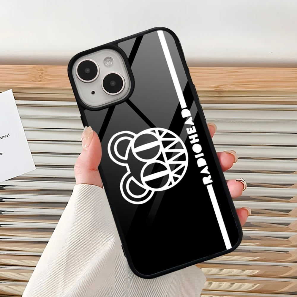 Cartoon Design Radiohead Phone Case PC+TPU For S24 Ultra Samsung Galaxy S23 S21 S22 S10 S20 S30 Plus Note 20 Back Covers