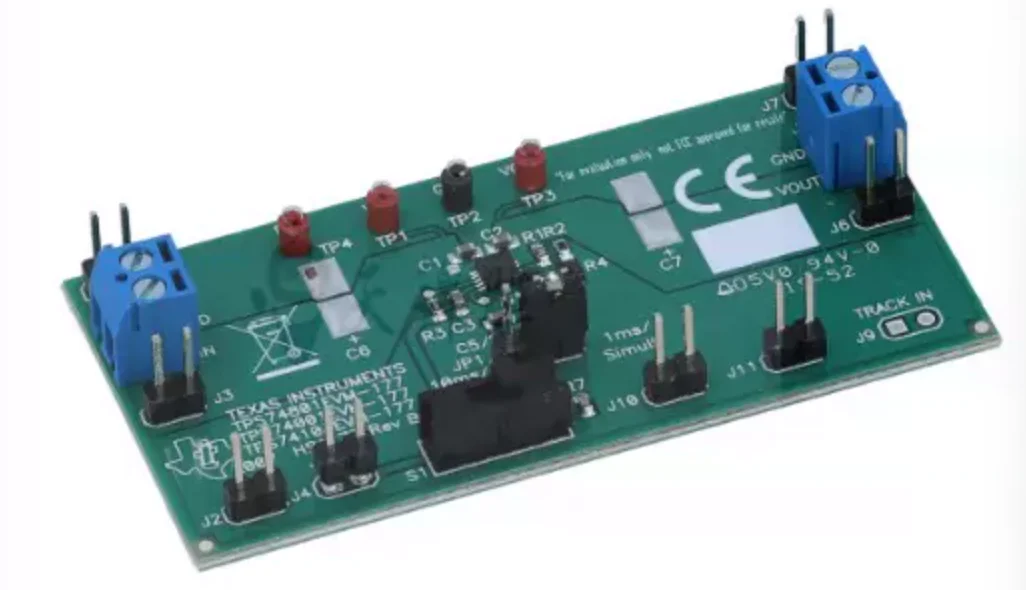 Texas Instruments TPS74801EVM-177 Adjustable Low-Dropout (LDO) Regulator Evaluation Module for Precision Voltage Regulation