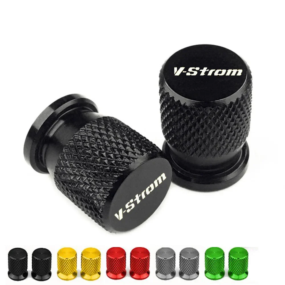 Motorcycle Tire Valve Air Port Stem Cover Cap Accessories For SUZUKI VSTROM 650 DL250 DL650 V-Strom DL1000 V Strom DL 1000 XT