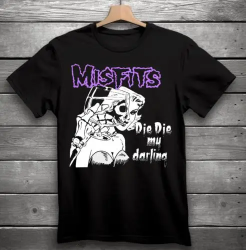 Misfits Die Die My Darling Punk, Rock, Band T-Shirt Black S-3XL