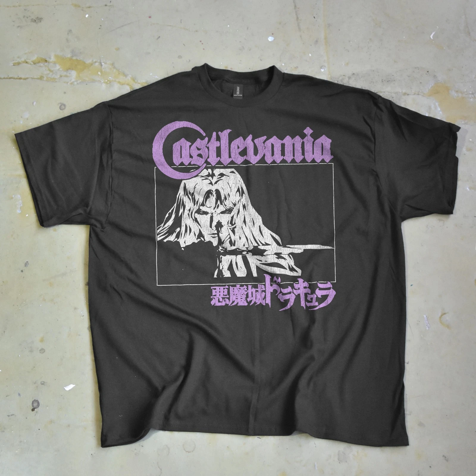 Camiseta gótica de Castlevania - Camiseta Grunge Belmont, Estética Retro, Horror Gamer