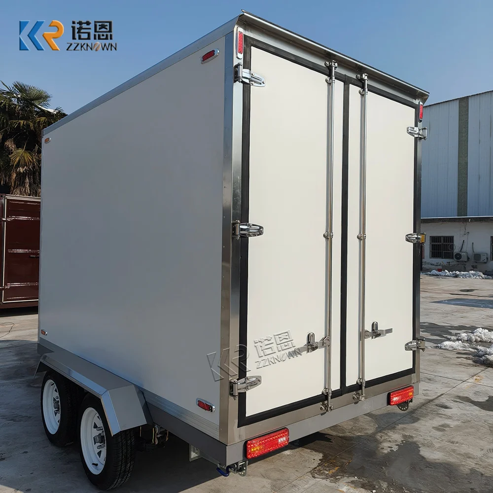 High Quality Energy Efficient Cold Storage Truck Reefer Trailer Mobile Reliable Refrigeration Cargo Trailer for Frozen Storage