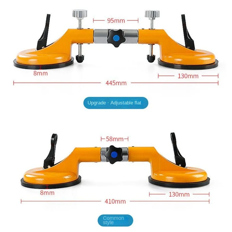 Adjustable Right Angle Suction Cup, Fixed Splicing Locator for Glass Tile Slate Installation