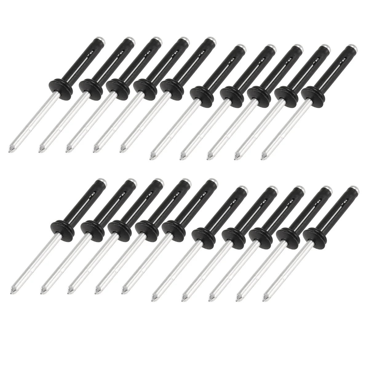 【Ultimo lancio!】20 pezzi in alluminio per kayak canoa Tri-Grip O Rings Tri-Fold Rivetti Montaggio Tri Rivet Kayak canoa e accessori per barche