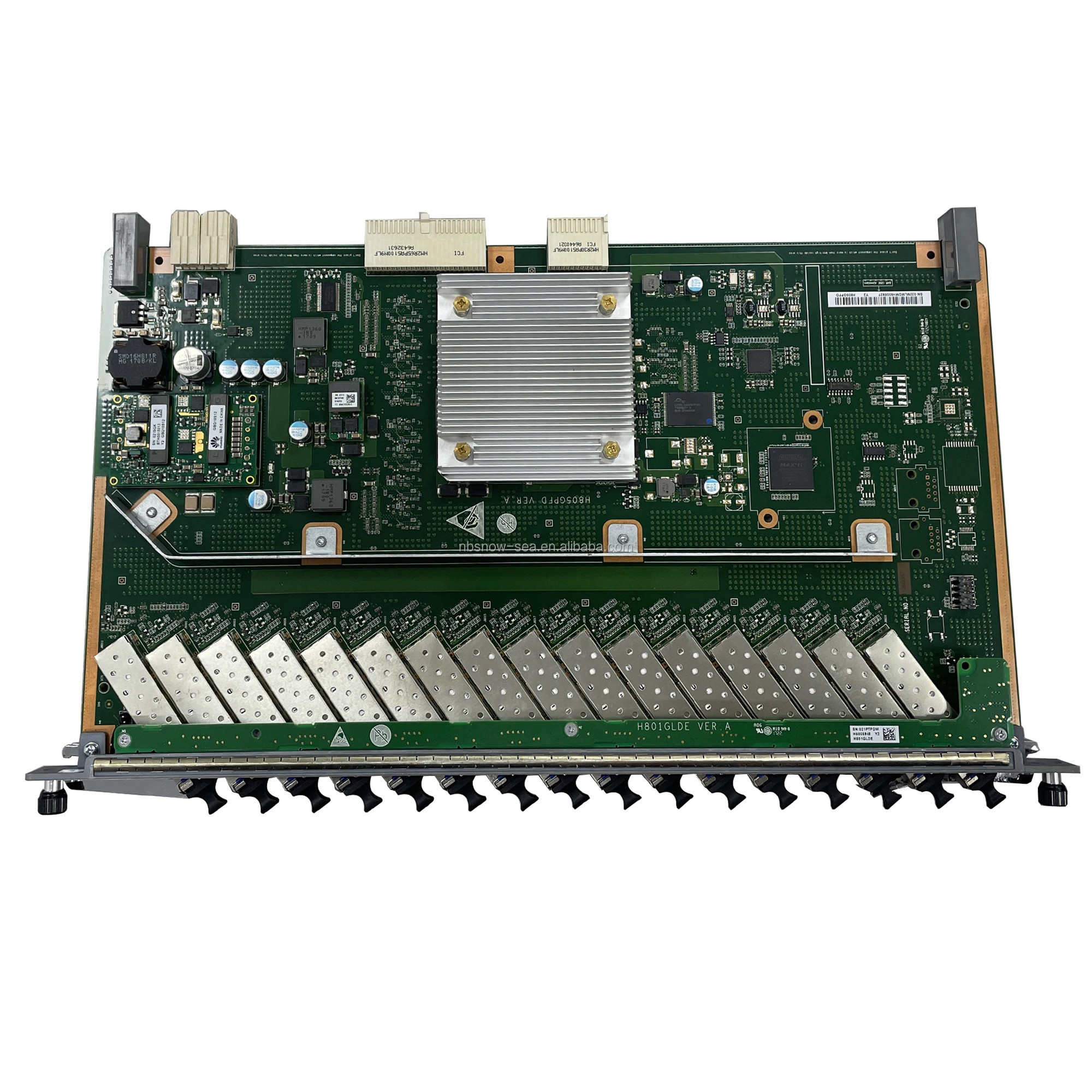 

2025 H805GPFD 16 PON Port Service Interface Business Card with 16pcs C++ GPON SFP for MA5600T OLT