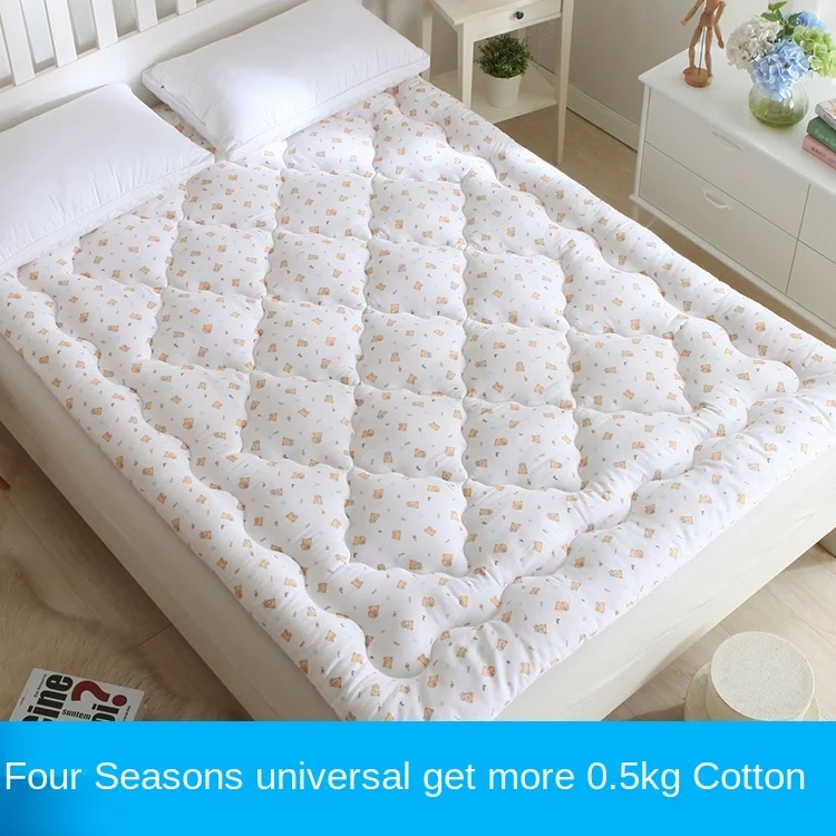 Pure Cotton Quilt Cotton Mattress Household Single 1.35M Bed Cotton Mattress Double 1.8 M 1.5M Bed Dormitory