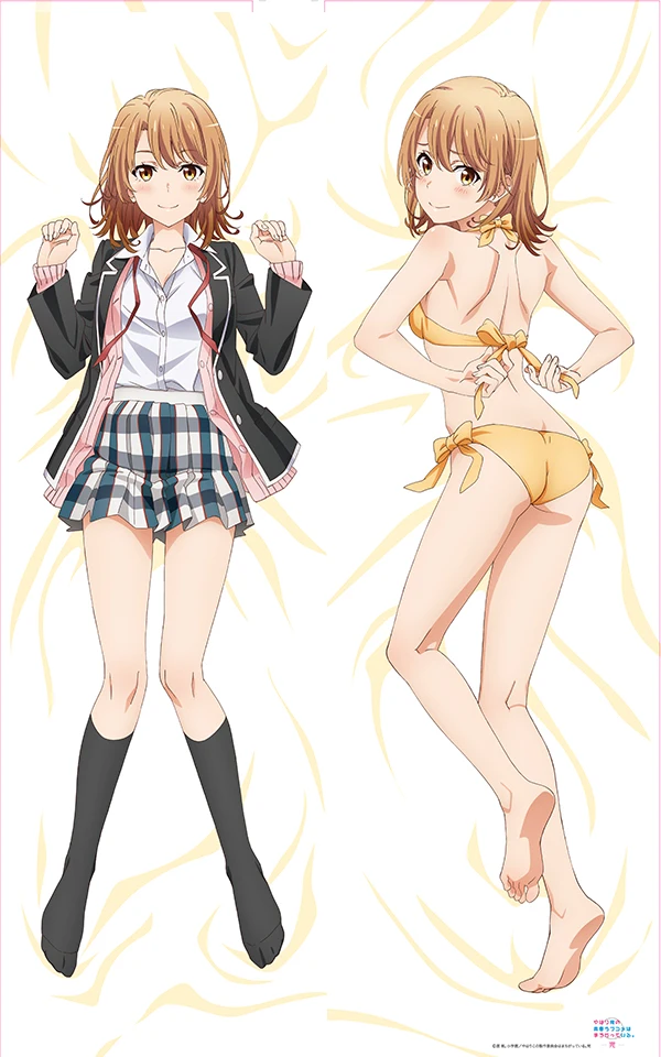 Anime Dakimakura My Youth Romantic Comedy Is Wrong, As I Expected  Teen Romanti Double-sided Print Life-size Body Pillow Cover