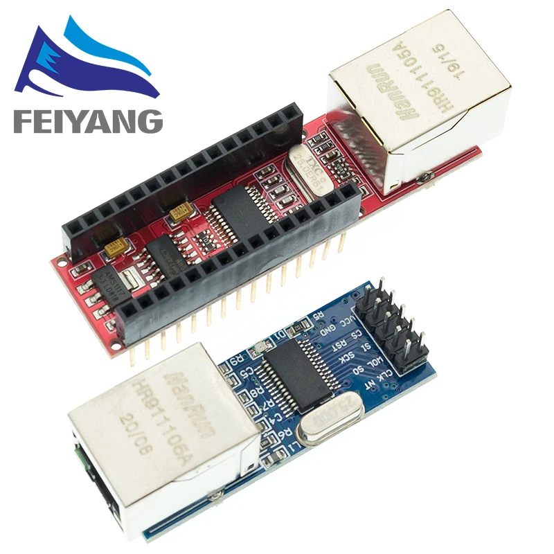 Сетевой модуль Mini ENC28J60 для интерфейса Nano SPI