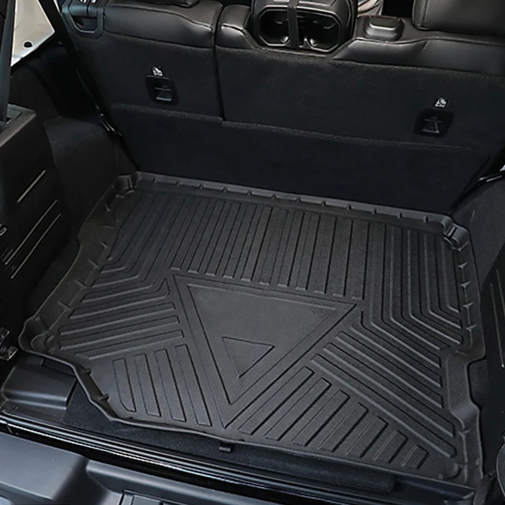 For Jeep Wrangler JL 2018-2023 Auto Car Cargo Liner All-Weather TPE Non-slip Trunk Mats Boot Tray Carpet Interior Accessories