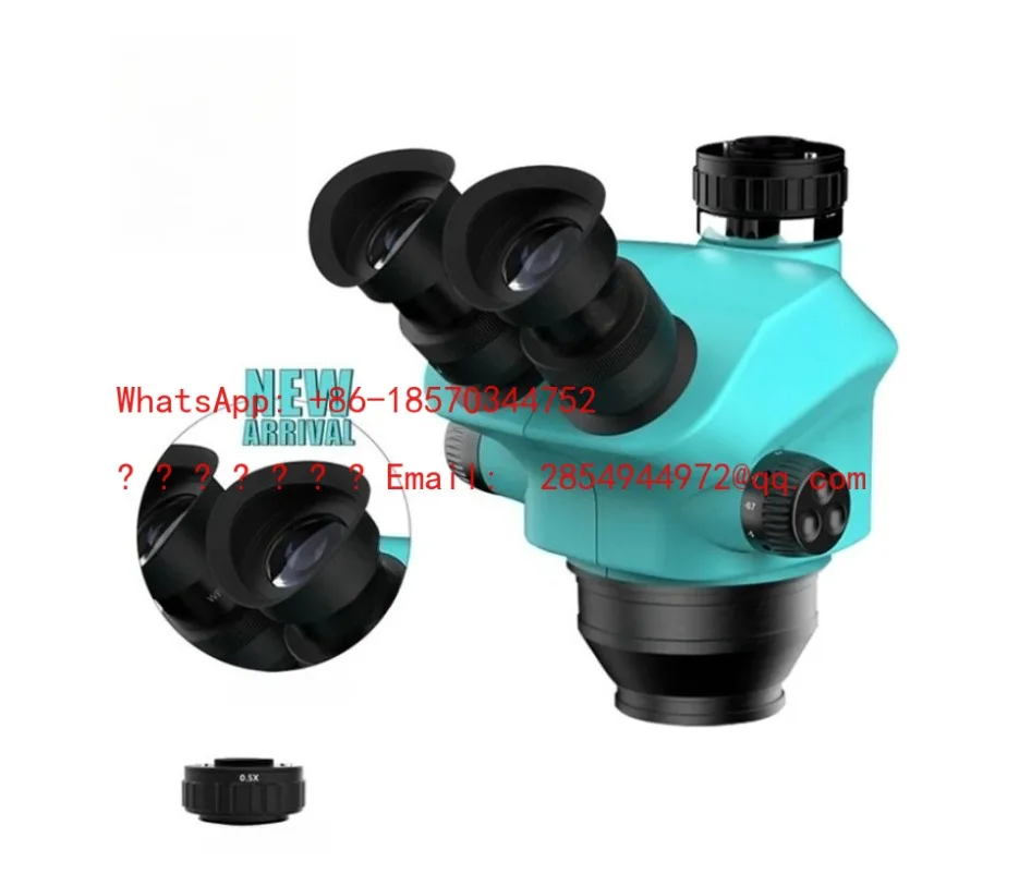 L   RF4-7050TV Lens Stereo Trinocular High Definition Microscope Continuous Zoom Mobile Phone Repair Magnifying Glass