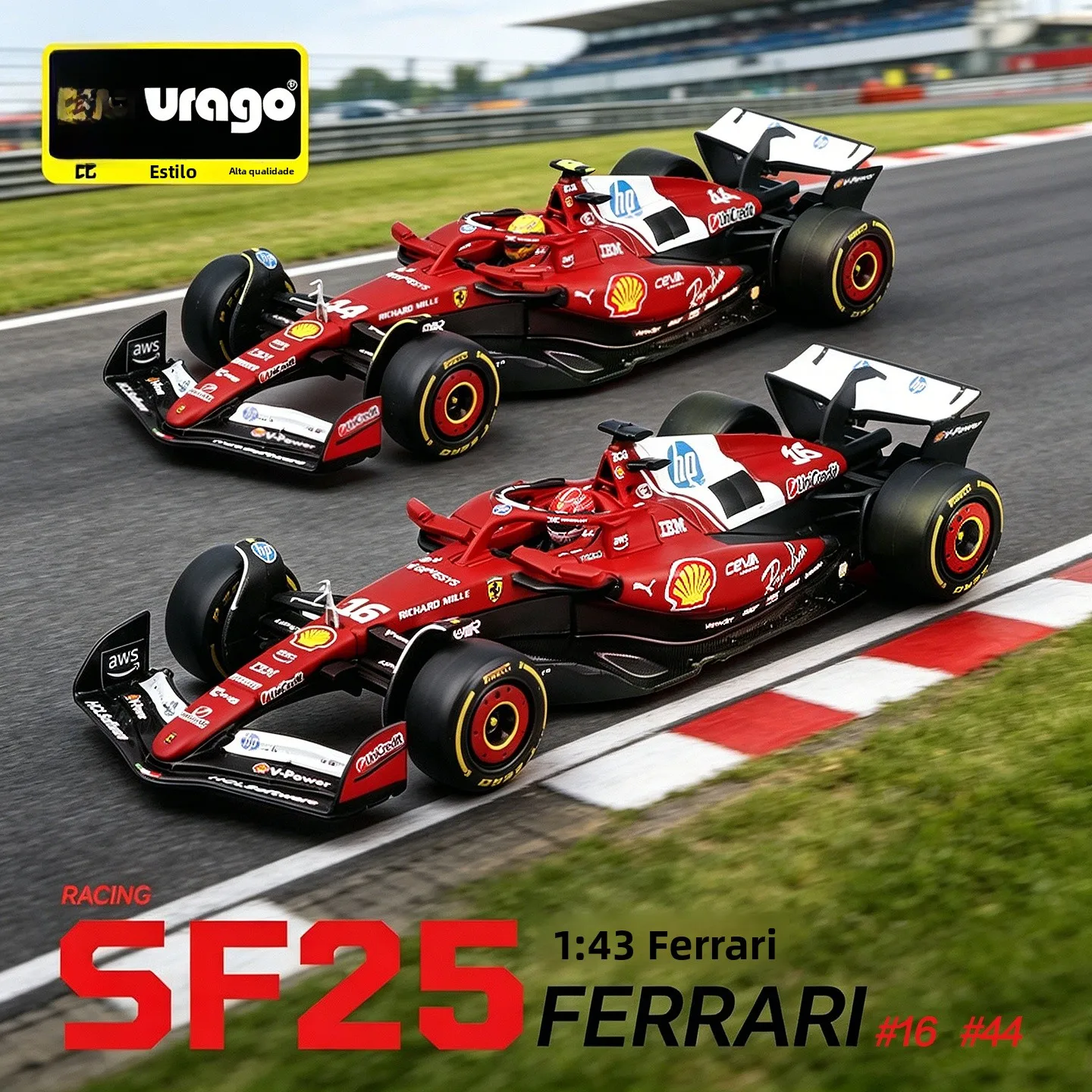 bburago-f1-car-model-143-sf25-formula-racing-car-alloy-model-toy-collectible-static-model-metal-race-car-for-ages-14