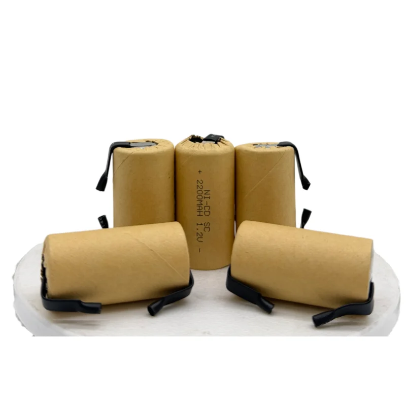 SC 1.2V 2200mAh SC NI-CD with Nickel Plate for Hand Drill Power Tool Power Battery, Rechargeable Battery 1.2V