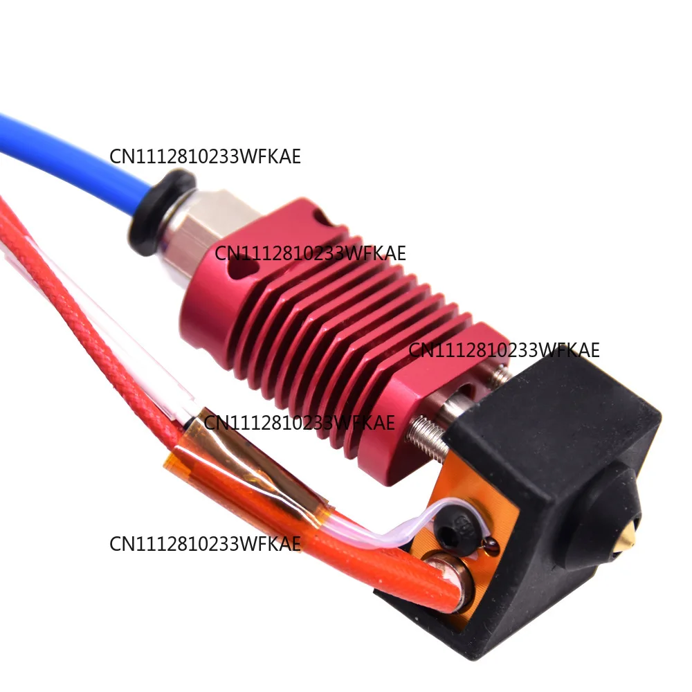 For Ender-3 v2/Ender-3pro CR10 Nozzle Kit with XH2.54 Terminals, 3D Printer Accessories