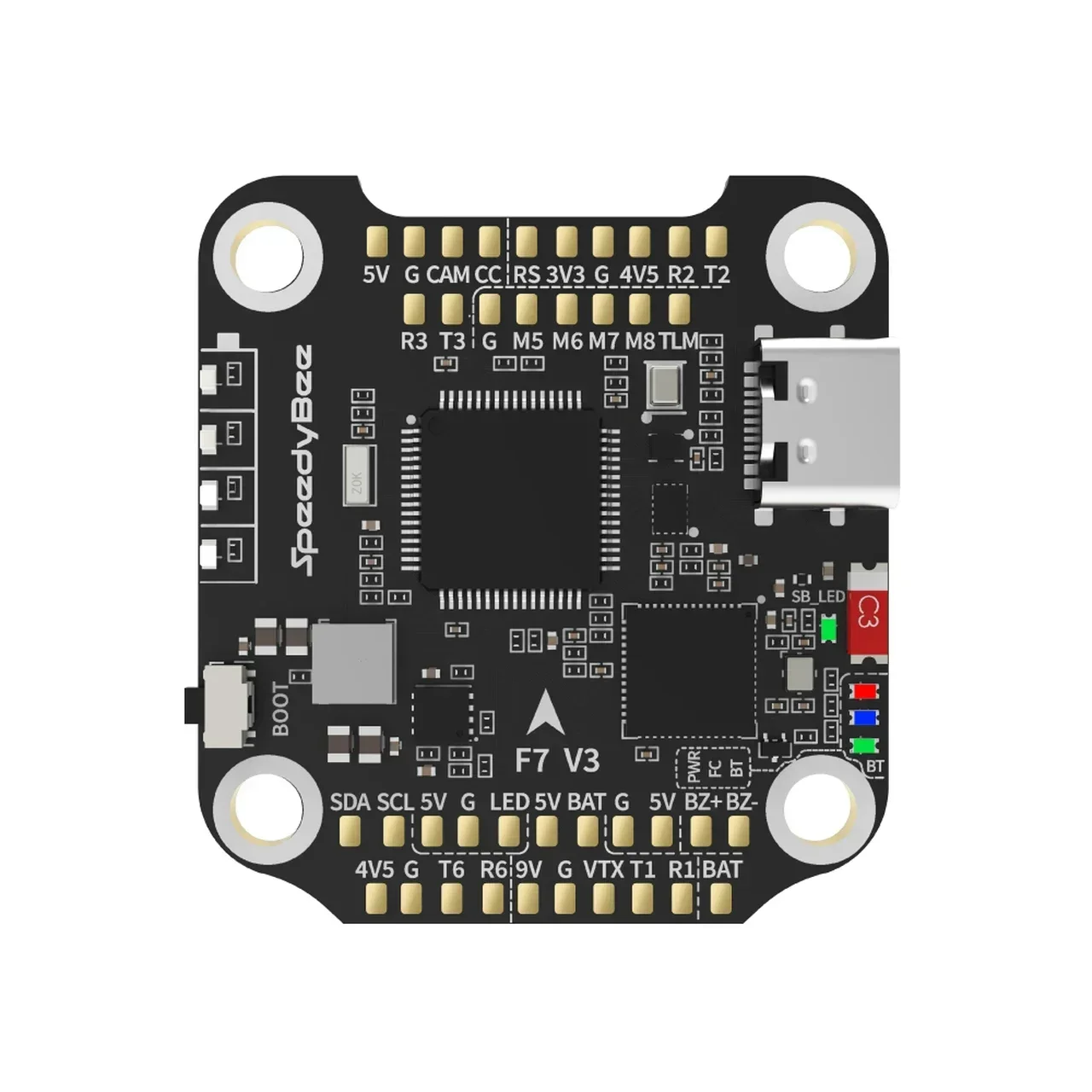 SpeedyBee F7 V3 BL32 50A 30X30 Stapel BMI270 F722 Flight Controller BLHELI32 50A 4in1 ESC 3-6S für FPV Freestyle Drohnen DIY Teile
