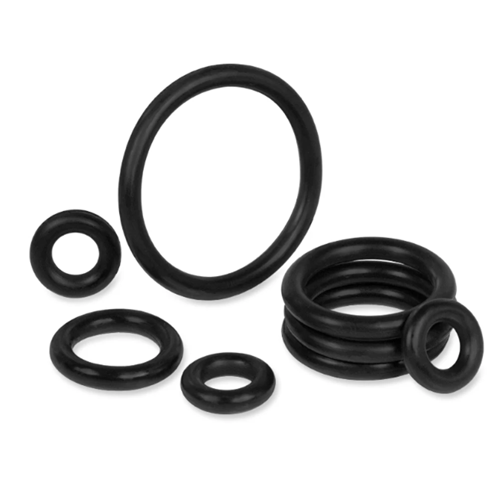 1~200Pcs Black NBR Oil Resistant Seal Ring Gasket CS 5mm Water-Proof Nitrile Butadiene Rubber O-ring Washer OD 55/58/60/62~88mm
