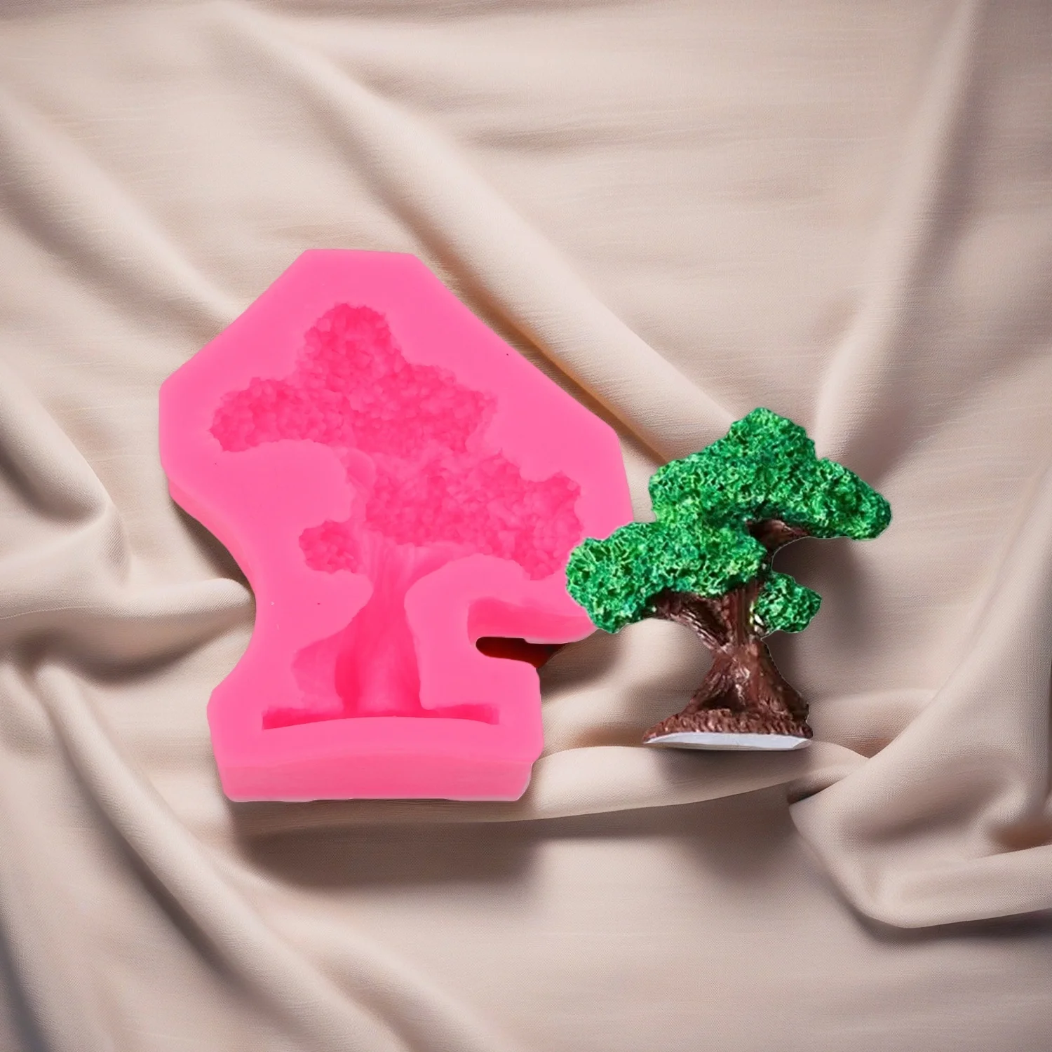 Silicone Cherry blossom Molds Fondant Chocolate Sugarcraft Clay DIY Cakes Dessert Gummy Candy Baking Orchid Tool