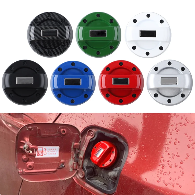 1Pcs ABS Gas Fuel Tank Cap Trim Cover For Suzuki Jimny Gen4 JB64 JB74 2019 2020 2021 2022 2023 Car Accessories Decoration