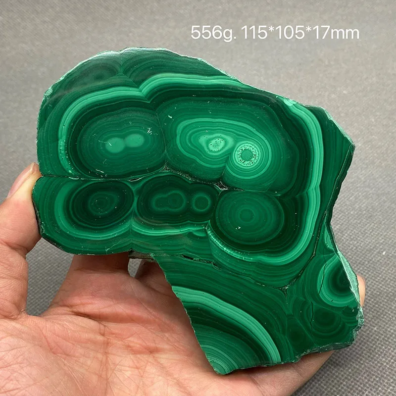 

Best! 100% Natural Green Malachite Polished Mineral Specimens Rough Stone Slices Quartz and Crystals Repair Crystals