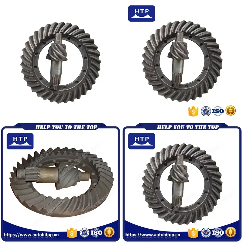 Bedford J5-330 7167277 high-precision transmission assembly components crown and pinion, ratio 5 * 34 15.5 kg 1