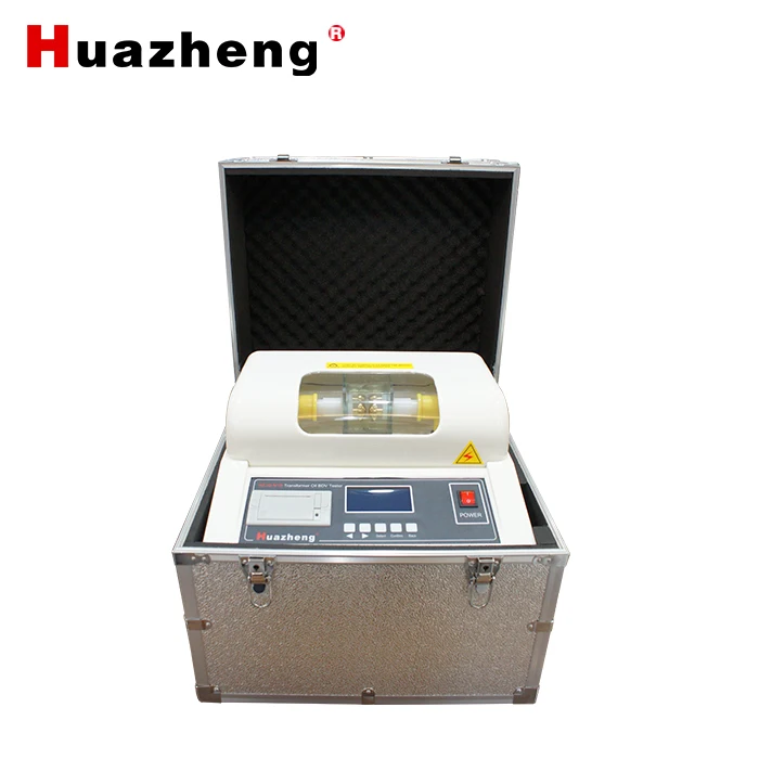 Hot Sale HZJQ-N1B IEC Standard Transformer Oil Break Down Volt Tester 100kV Auto Insulation Oil BDV Tester