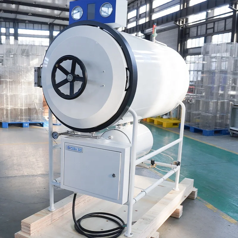 Sterilizer High Pressure Steam Horizontal Autoclave 150L 200L 300L 400L 500L