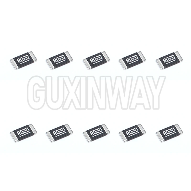 50 قطعة سبائك المقاومة 2512 SMD المقاوم عينات عدة R001 R002 R005 R008 R010 R015 R020 R025 R050 R100 10 أنواعX5 قطعة = 50 قطعة #6
