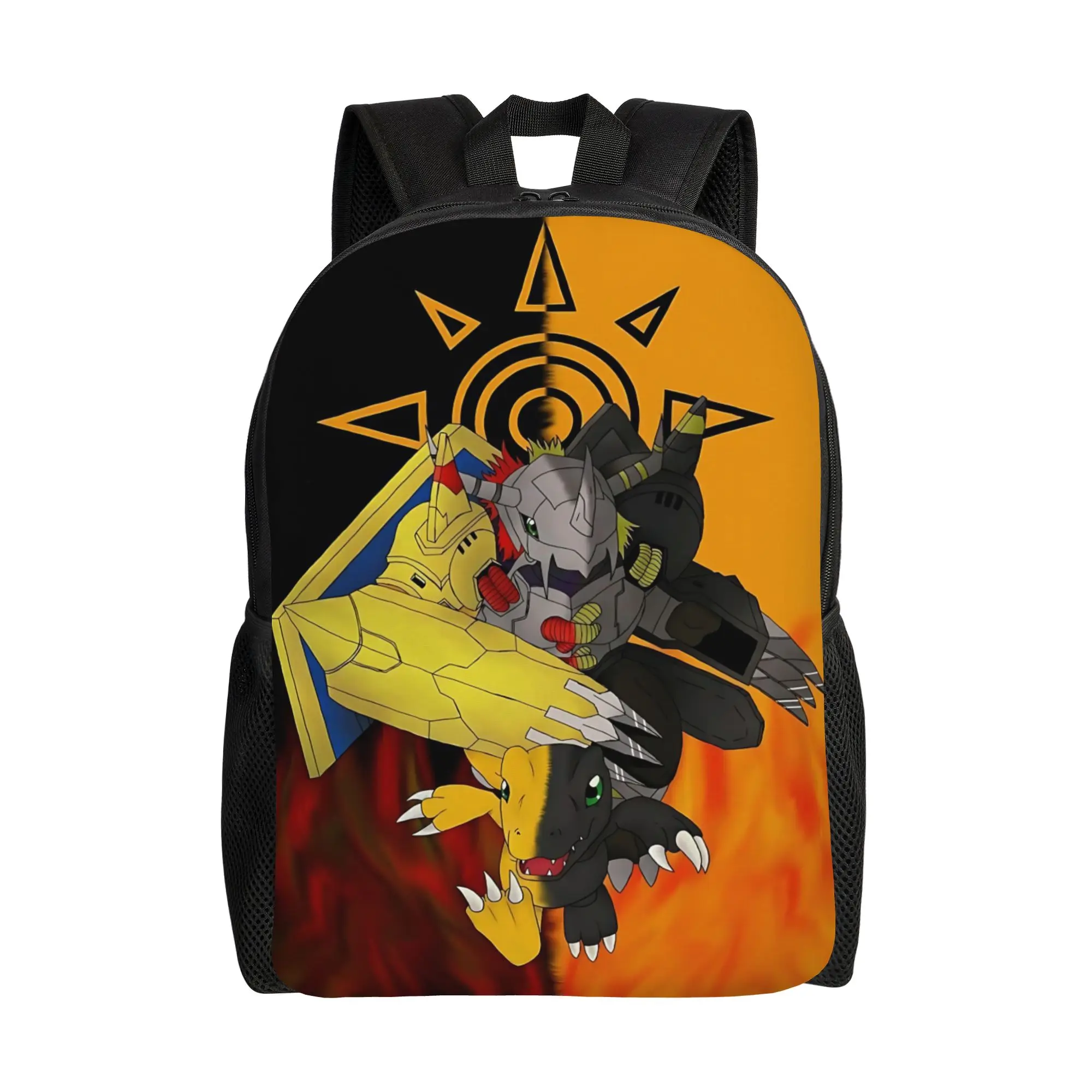Mochila Bandai Digital Monster, mochila High Street High School, mochila resistente para el hombro
