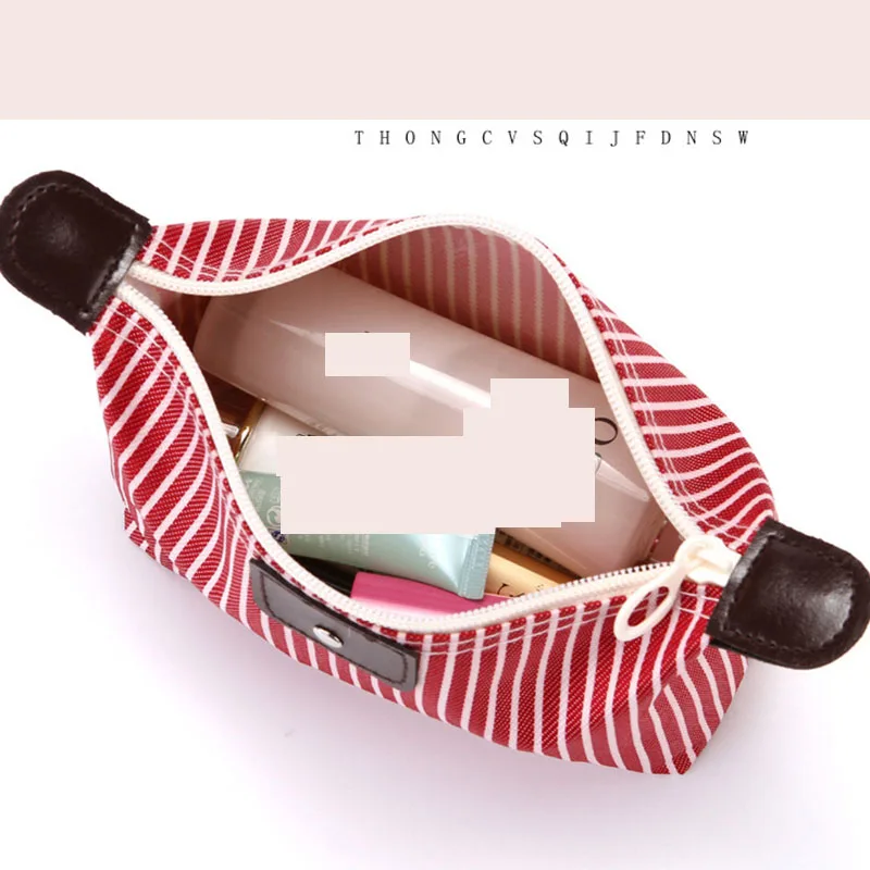 Convenient and cute cosmetic bag, nylon dumpling cosmetic bag, waterproof storage toilet bag