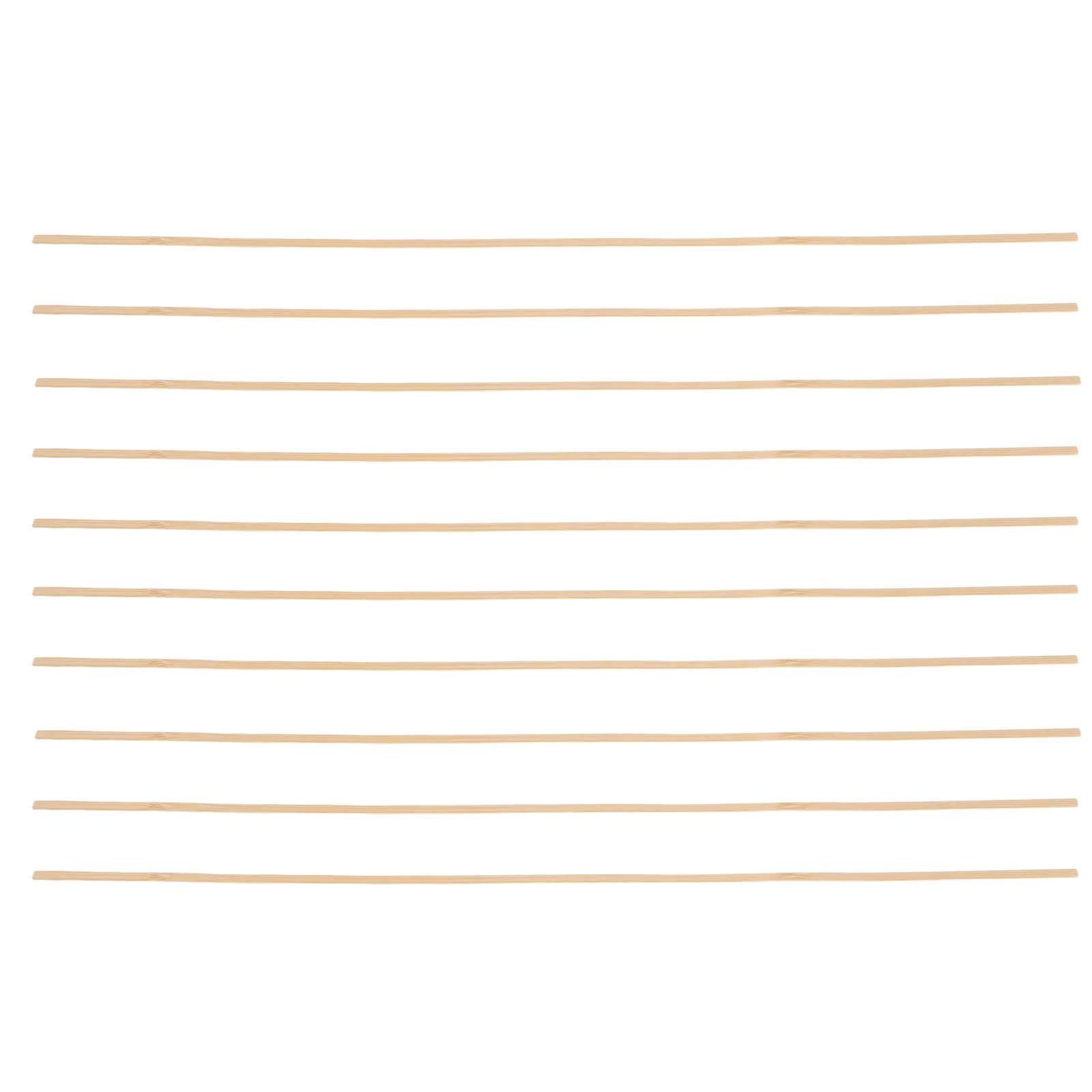 10 Uds. De palos de bambú para hacer cometas artesanales, tiras duraderas sin terminar, varillas de bambú para hacer linternas, palos artesanales, cometas DIY
