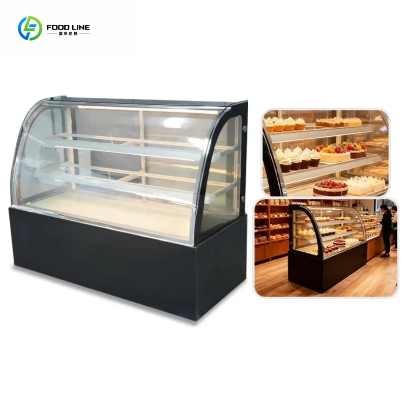 Customized Economical Cake Display Refrigerator Commercial Bakery Display Cabinet For Store Use