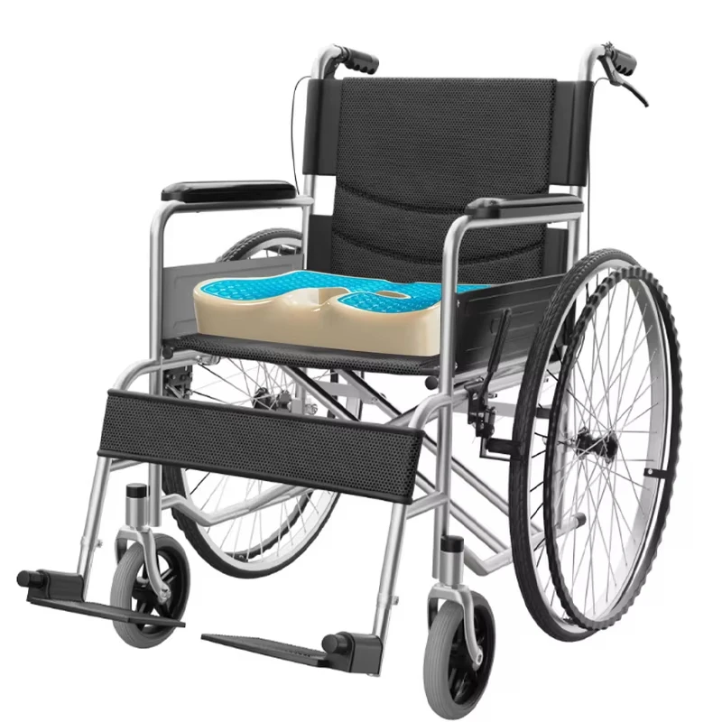

Ergonomic chair cushion relieves sciatica, tailbone pressure sores, seat cushion gel, wheelchair seat cushion