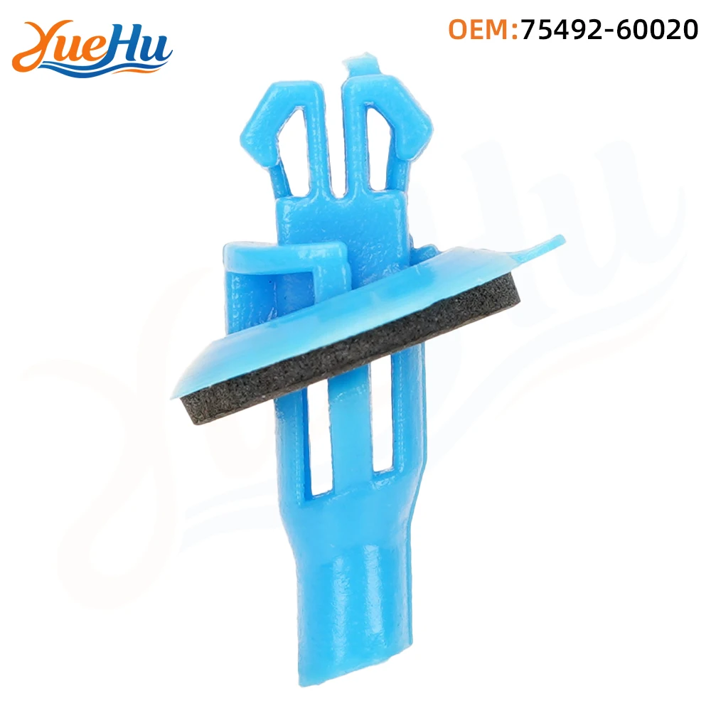 

YUEHU 50PCS Toyota Land Cruiser Prado Exterior Side Moulding Trim Clips- 75492-60020 auto parts