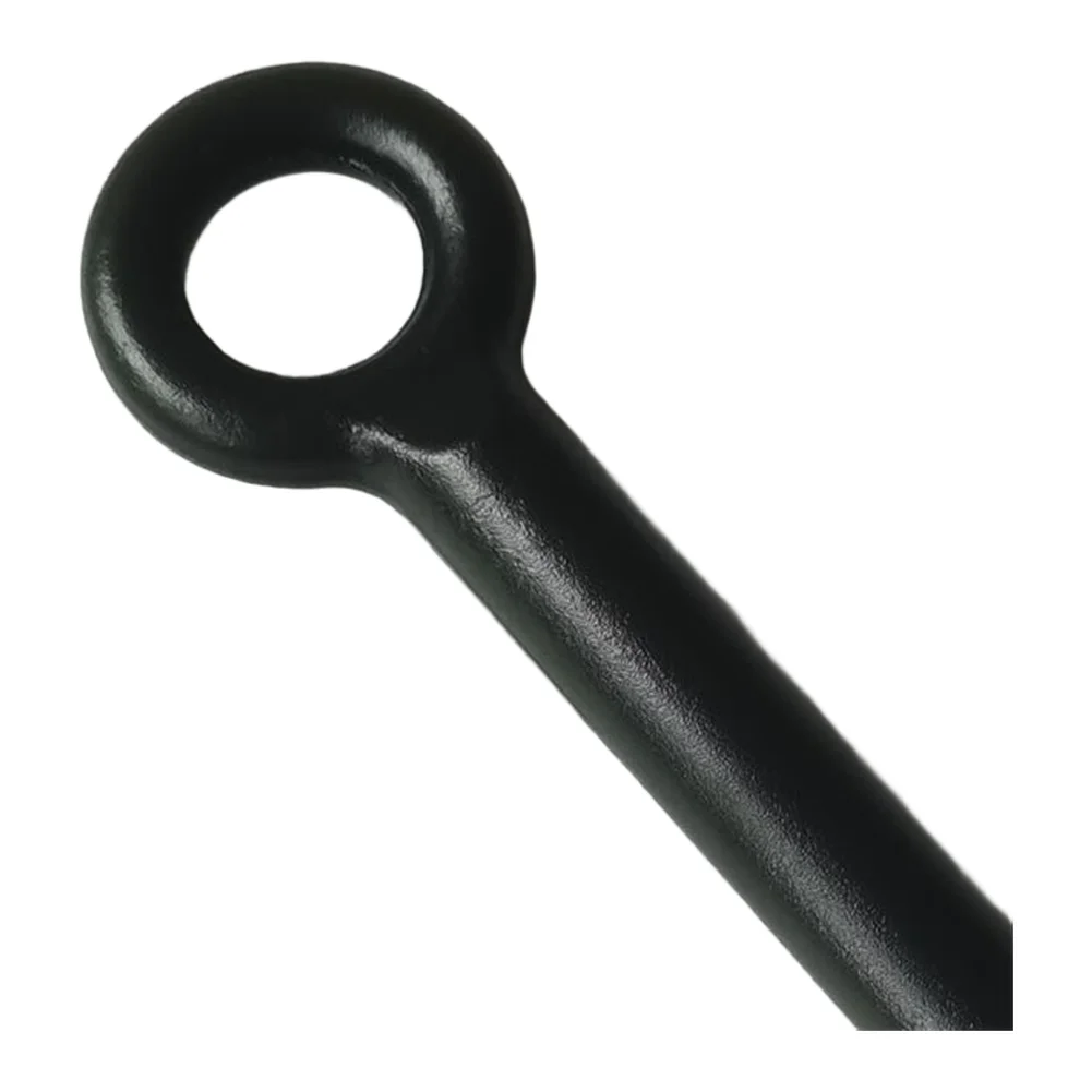 Front Tow Hook Tow Hook Metal Construction Black Finish High Strength Steel OEM Standard For Vehicle Recovery