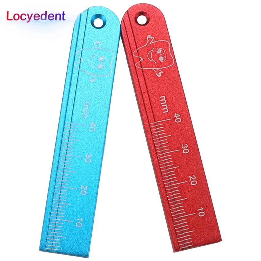 Dental Endo Rulers with Span Measure Scale Root Canal Length Measuring Ruler Dental Products ﻿