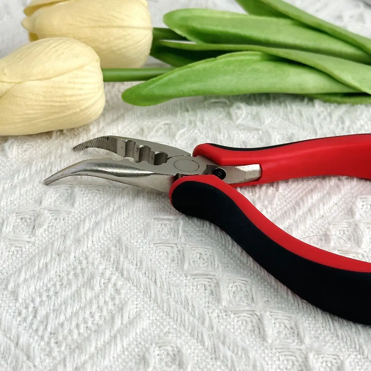 الانحناء تلميح كماشة للشعر التمديد المهنية C على شكل وصلات شعر أدوات ملقط ل وصلات شعر كبسولة إزالة ملقط