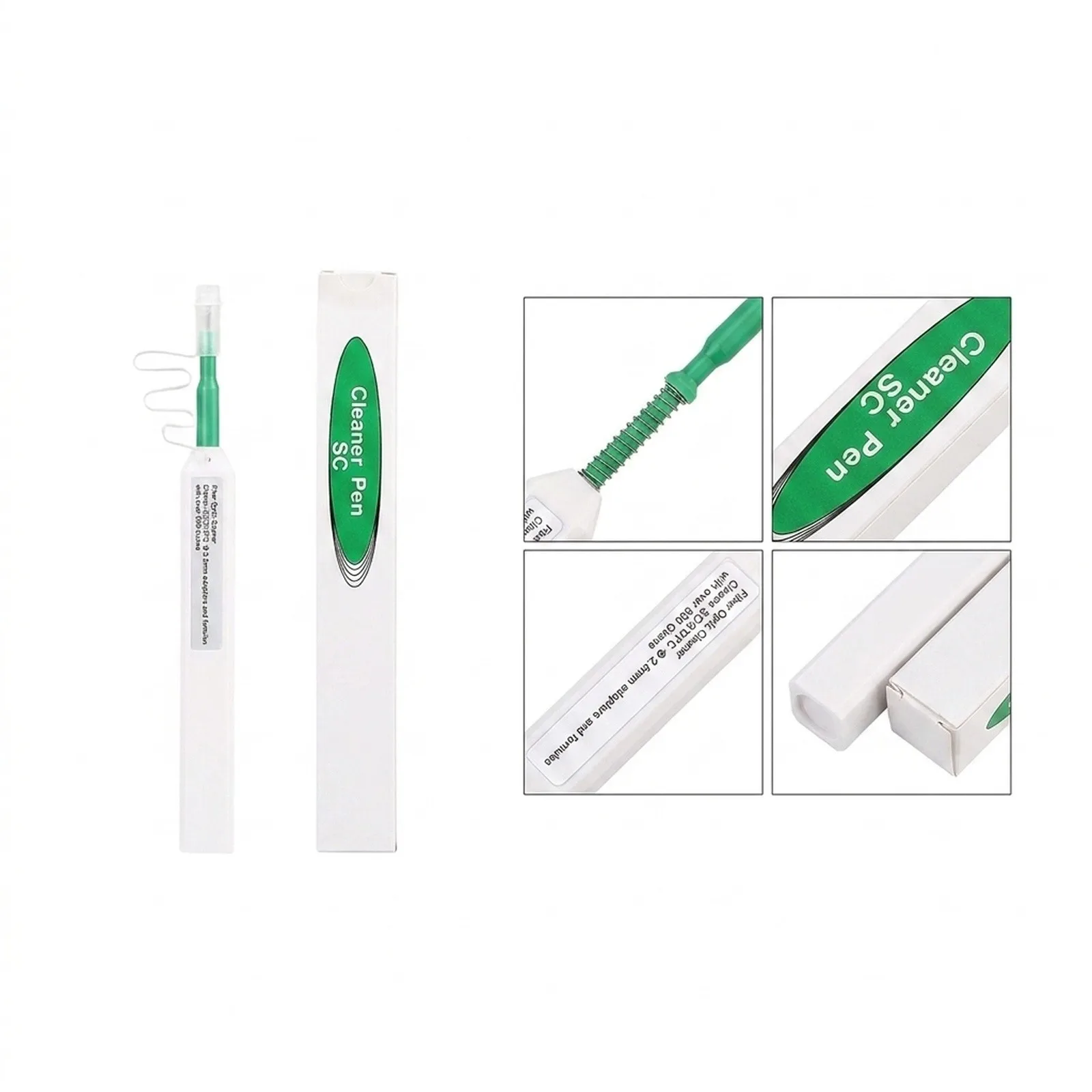 Measurement Fiber Cleaner for sc ST FC for e2000 One-Click Optical Cleaner Cleaning Pen Fiber for optic Brand New FC For Use