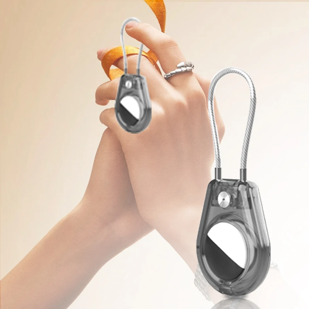 Чехол для Apple AirTag с системой блокировки шестигранного ключа для AirTag, чехол с замком, защитный чехол от потери для багажа, рюкзака, ключей, домашних животных