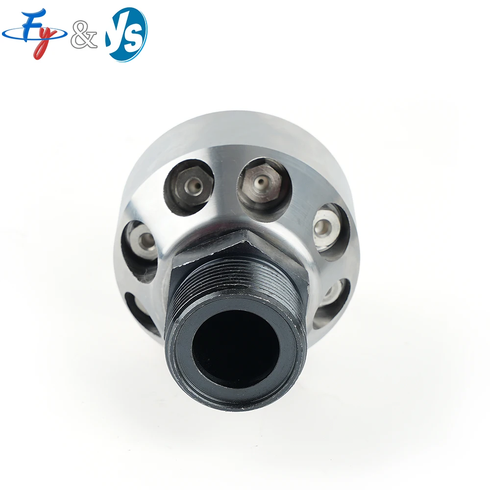 3/4 Inch 1 Inch M36 High Pressure Pipeline Dredging Nozzle Sewer Cleaning Nozzle For Washing Machine Mine Flushing