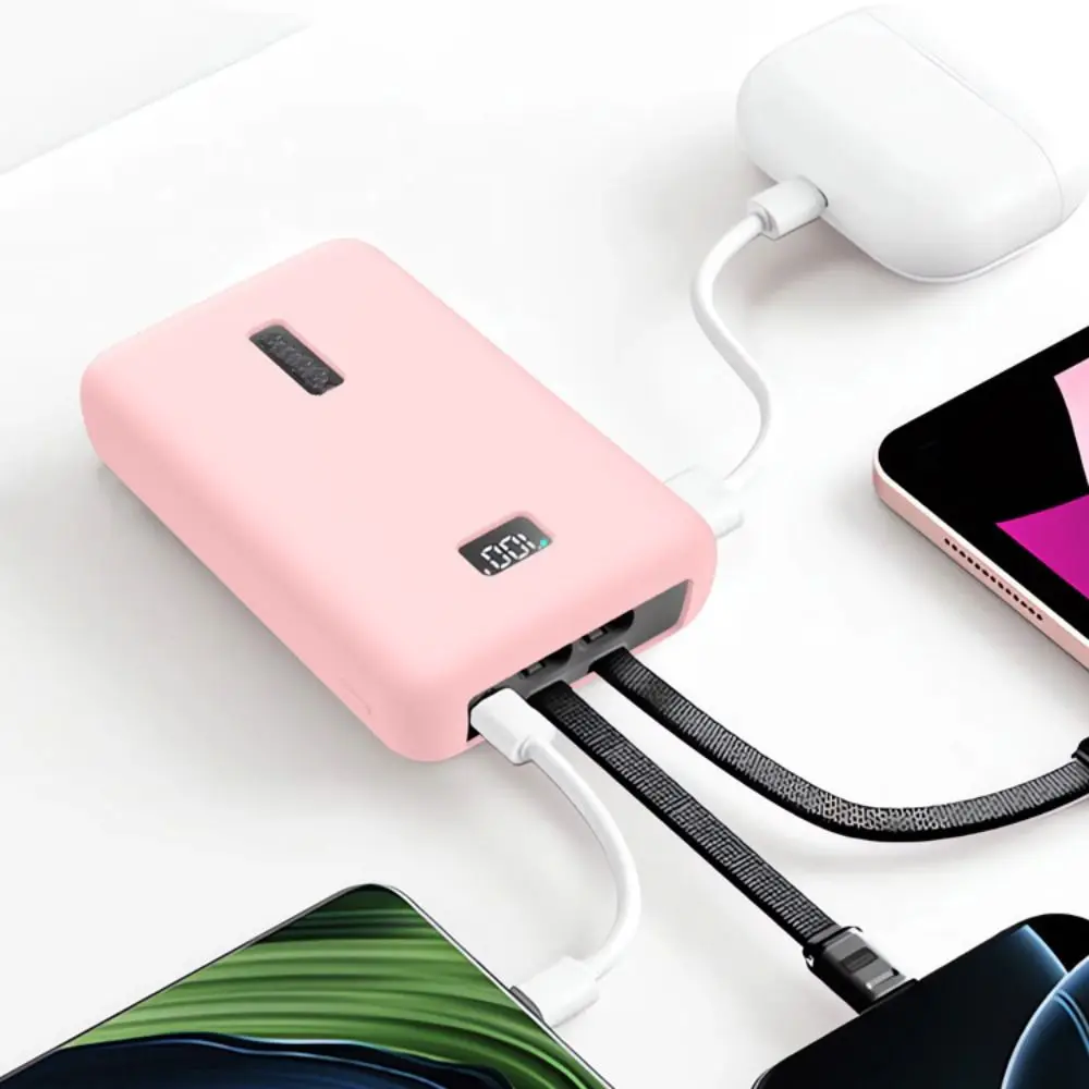 Silicone Portable Charger Protective Case a1681 Anti Drop Carrying Organizer Bag Soft Shockproof for Anker Zolo 20000mAh 30W