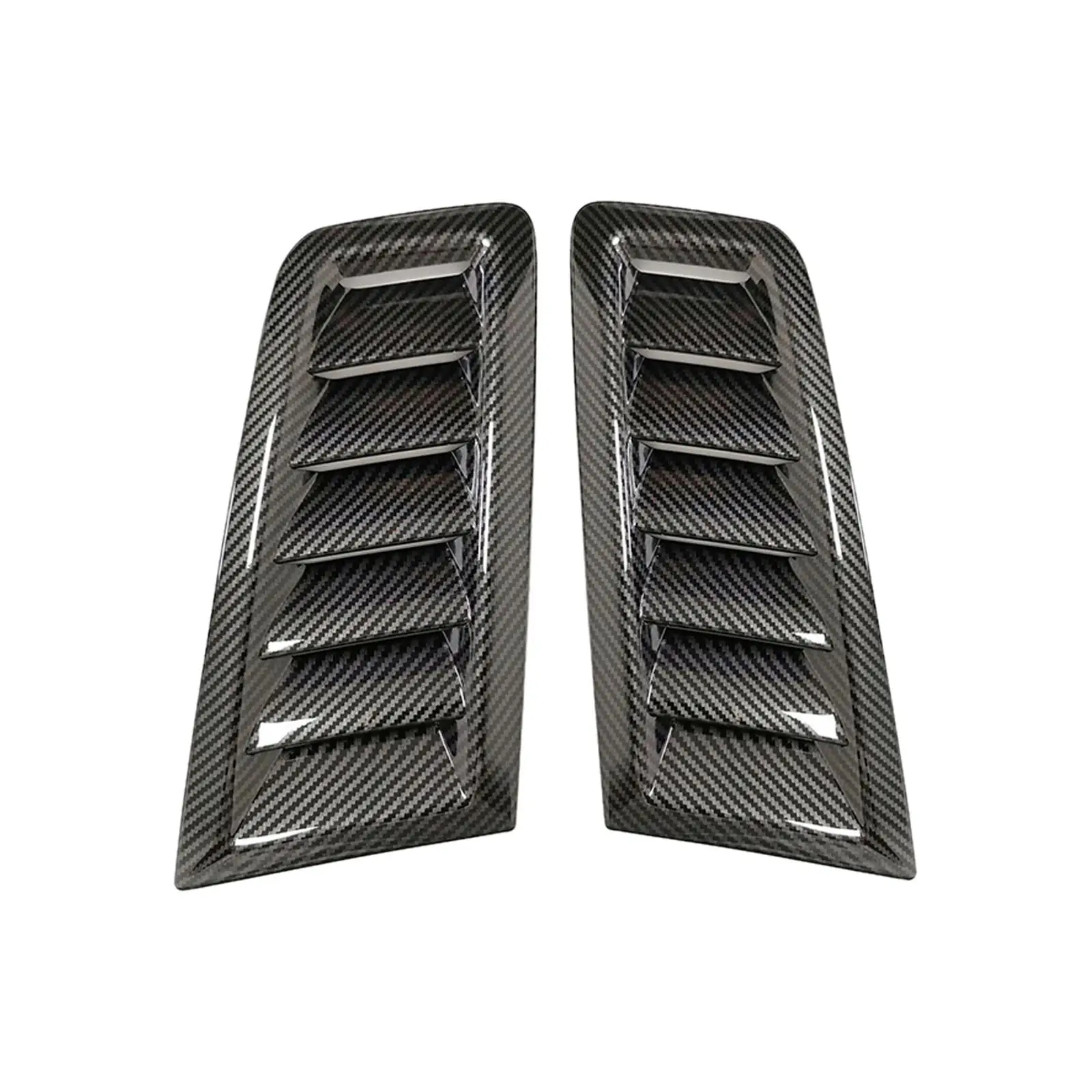 2x Bonnet Vents Hood Trim Exterior Parts High Quality for Ford Focus RS