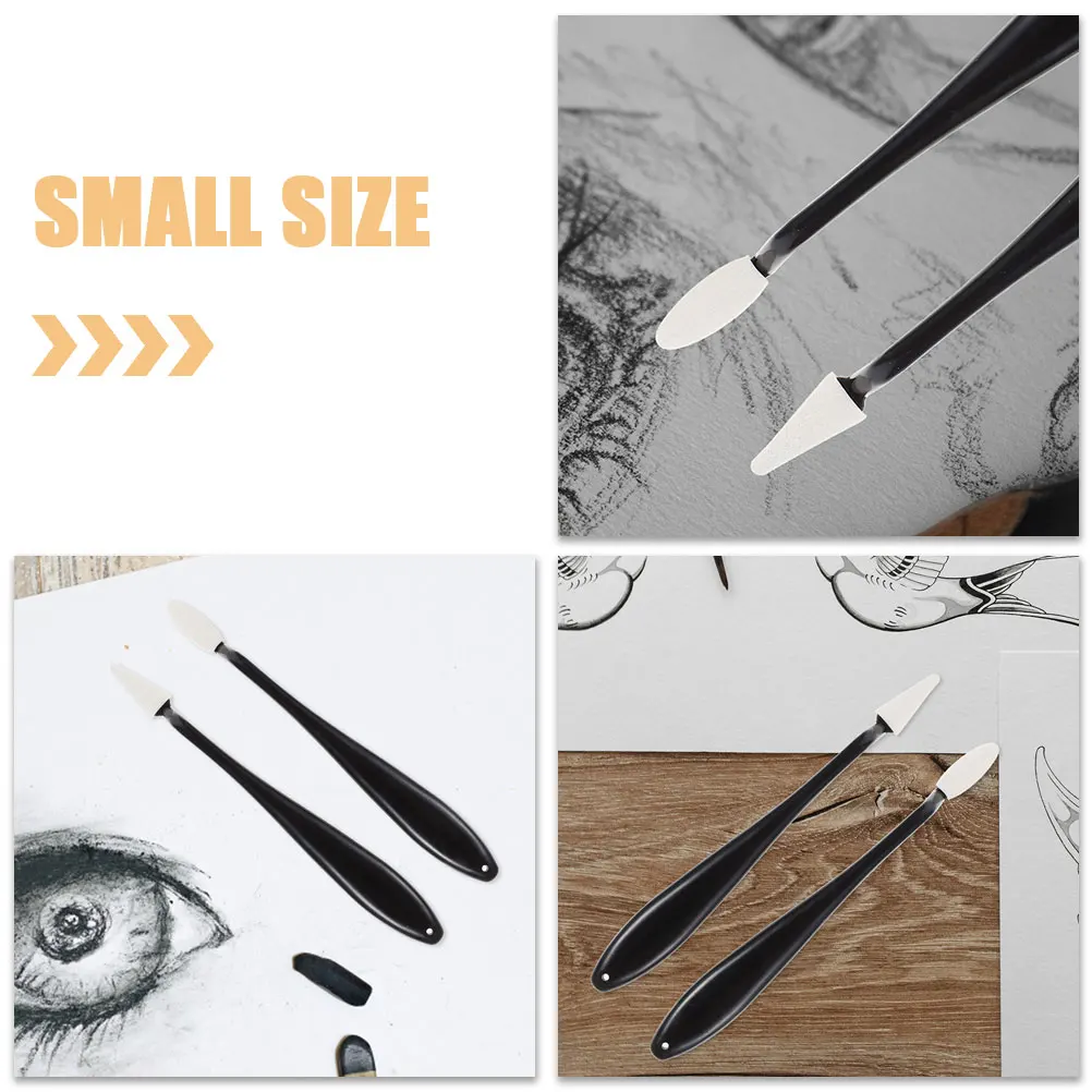 

1Set Sketching Blending Stumps Sponge Pad Wiper Set for Charcoal Pencil Drawing Art Smudge Erase Tools Professional Personal Use