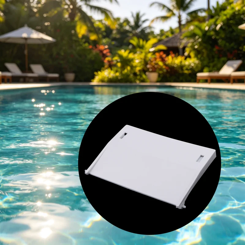 1091LX Repuesto de Compuerta de Desagüe para Skimmer con Esponja, Compatible con Skimmers de Piscinas Elevadas, Accesorios para Equipos de Piscina