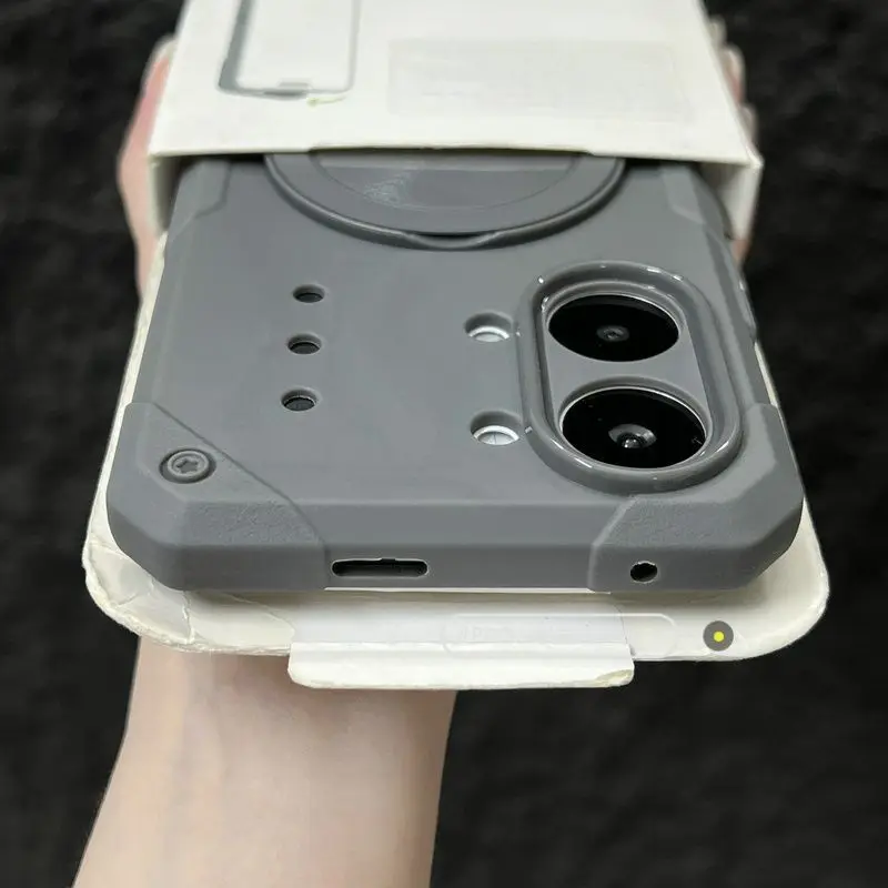 Etui do POCO X8 Pro Max, twarde, silikonowe, odporne na wstrząsy, z funkcją rozpraszania ciepła, magnetycznym uchwytem, ochronne, obudowa, bumper do POCO X8Pro — zdjęcie produktu 5